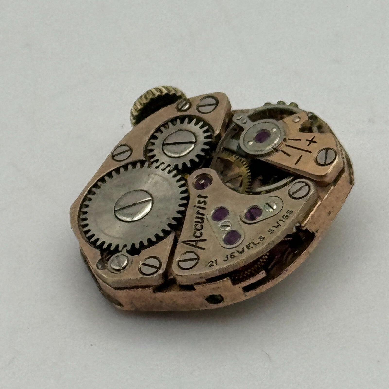 15mm Ladies Accurist FHF 60 Manual Wind Watch Movement Swiss Vintage PARTS