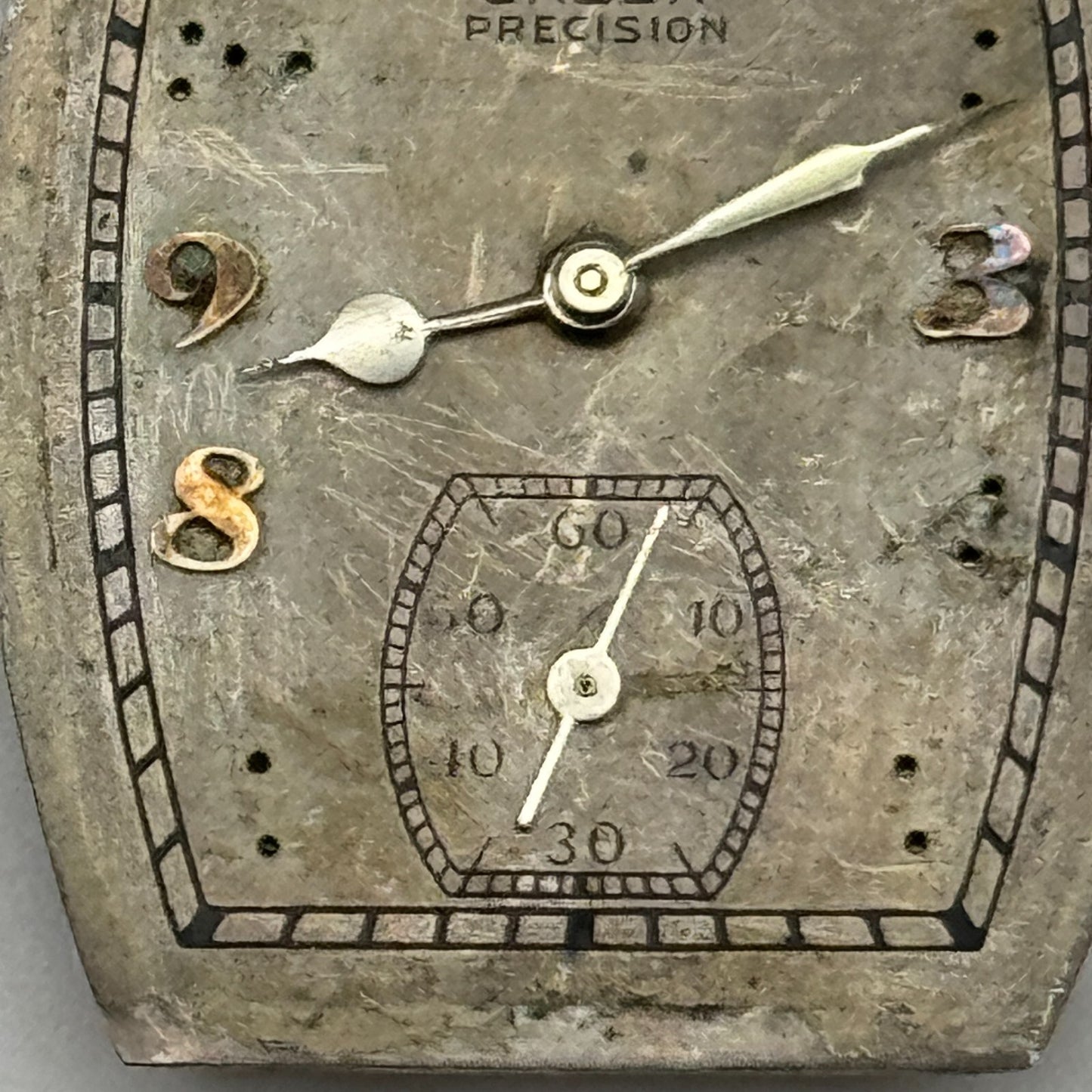 19mm Gruen 117 GR Precision Temp Adjusted Manual Wind Swiss Watch Movement PARTS