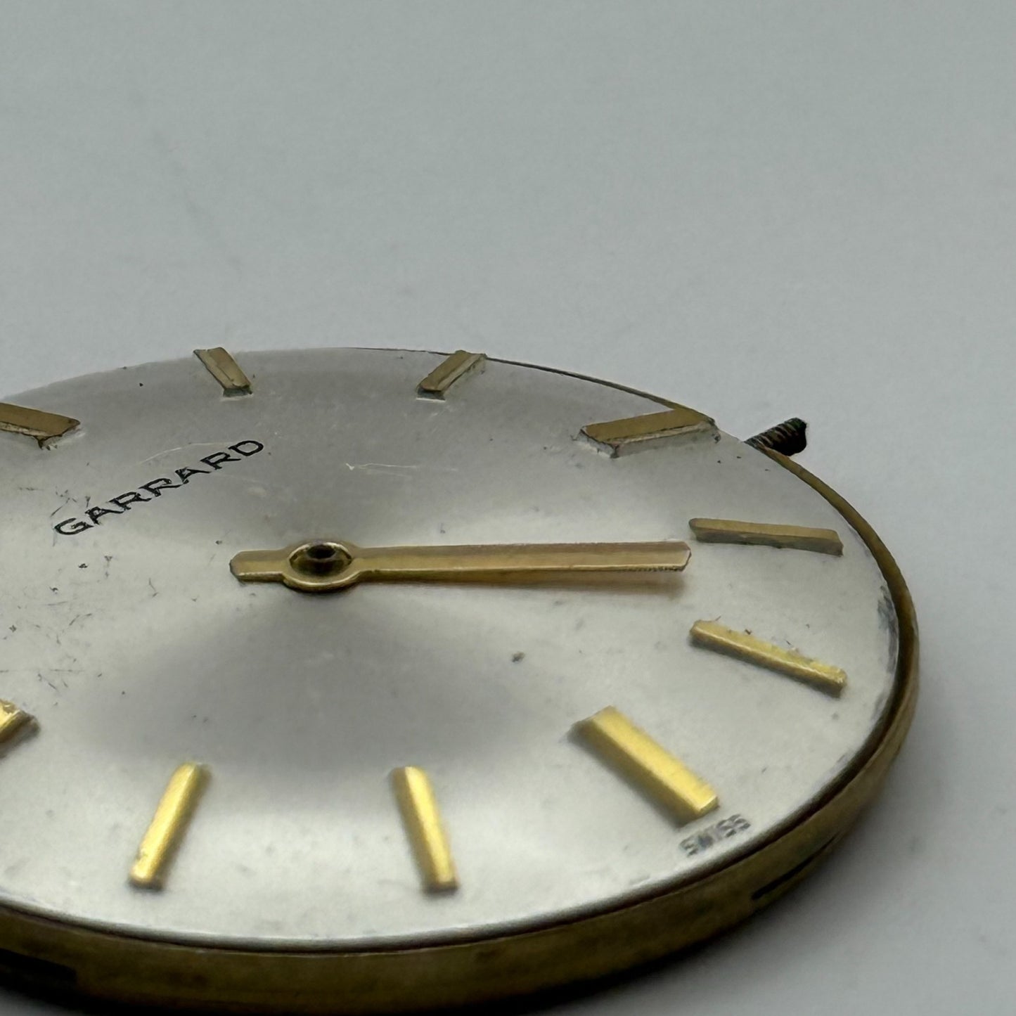 ETA 2391 Watch Movement Garrard Manual Wind Vintage Swiss Parts Repair 29.3mm