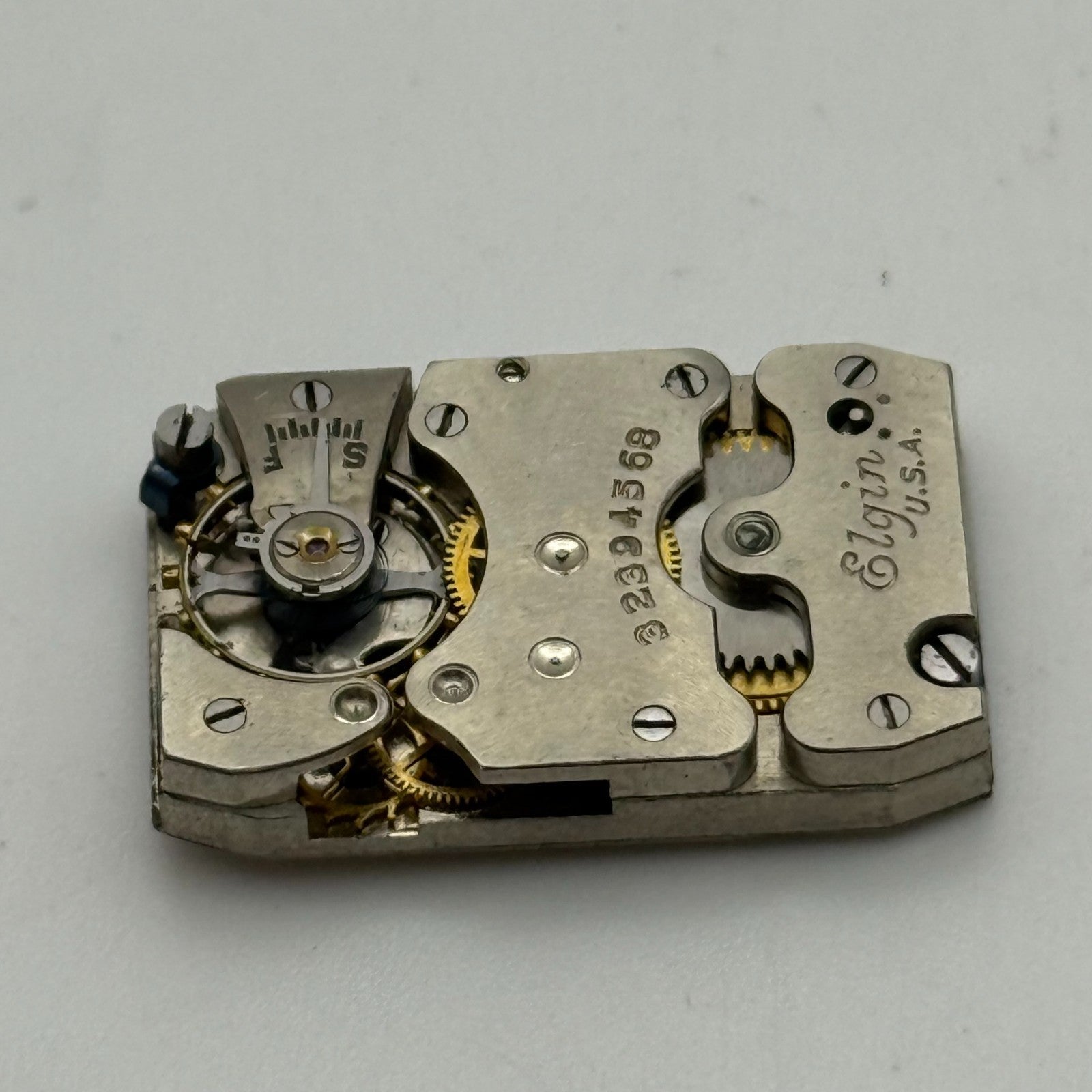 1930 Vintage 18/0s Elgin 488 Model 1 American Watch Movement PARTS REPAIR SPARES