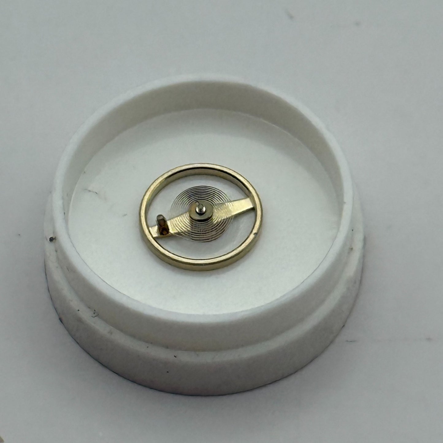 Ebosa 86 Conical Piva Balance Wheel Complete And Spring Watch Movement Parts 