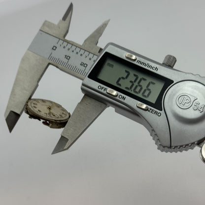 23.6mm Vertex V.W Marksman Manual Wind Swiss Made 15 Jewels Watch Movement PARTS