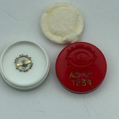 AS 1234 Balance Complete 5''' Renata Watch Movement Parts Vintage NOS
