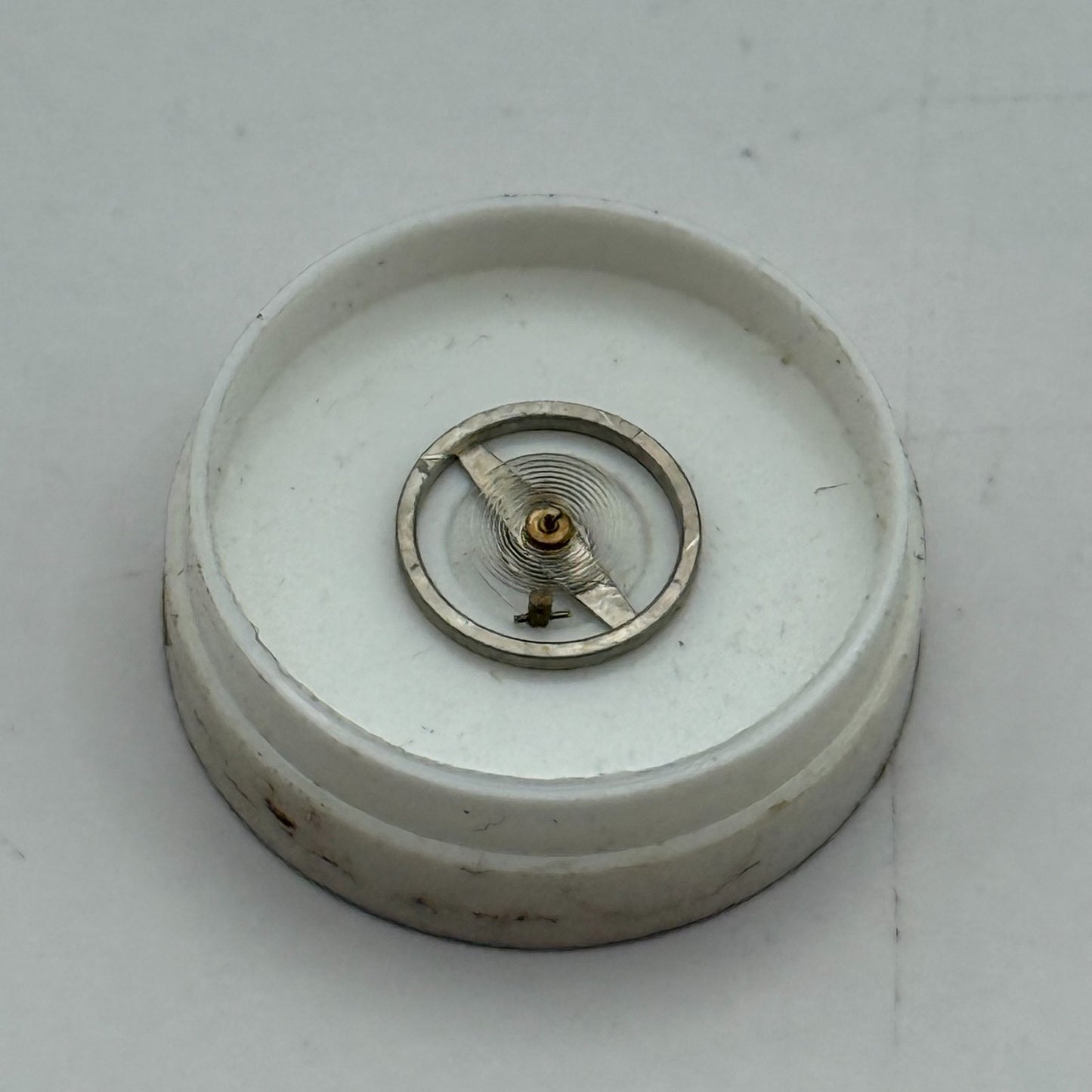 Oris 380 Balance Wheel Complete And Spring 6 3/4-8''' Watch Movement Parts 