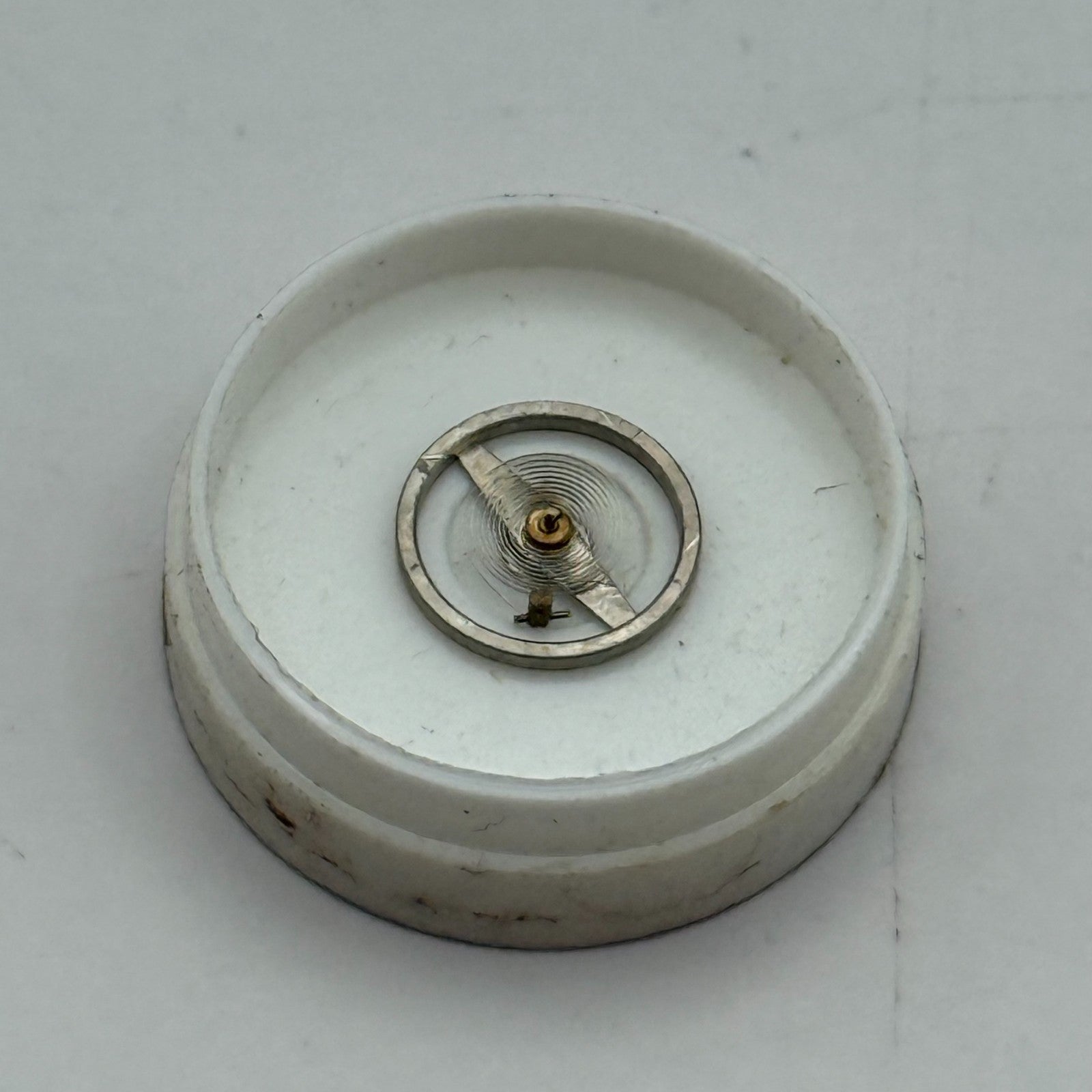 Oris 380 Balance Wheel Complete And Spring 6 3/4-8''' Watch Movement Parts 