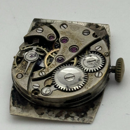 19.7mm Dreadnought B.10022 Manual Wind 16 Jewels Swiss Made Watch Movement PARTS