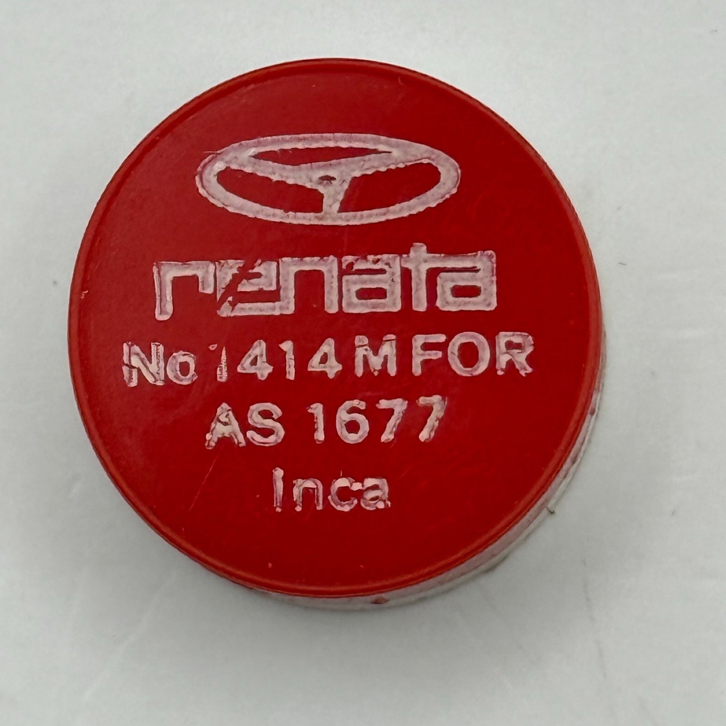 AS 1677 Balance Wheel Complete And Spring Inca  1414 M Watch Movement Parts NOS