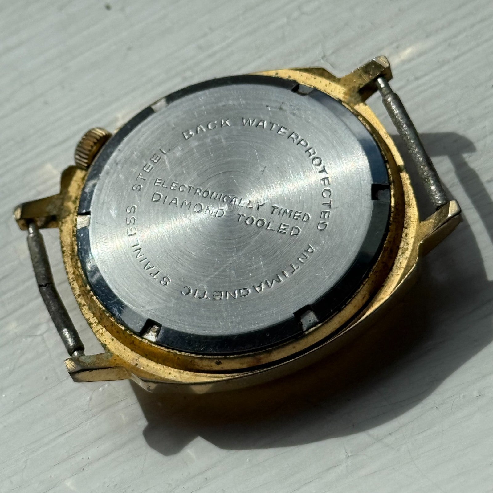 Men's Vintage Lectro BFG 866 Running Swiss Made Manual Wind Watch PARTS