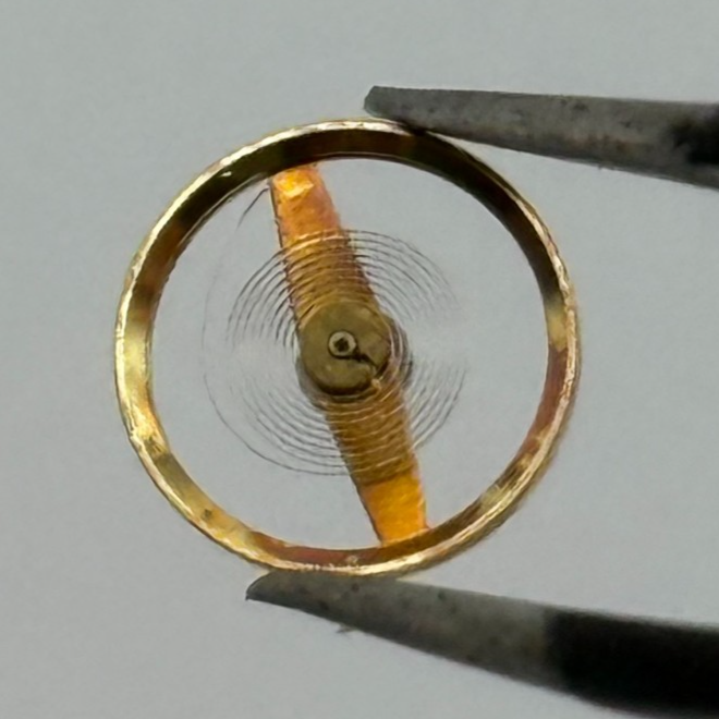 BFG 927 Balance Wheel Complete And Spring 6¾-8’’’ 1512 M Watch Movement Parts