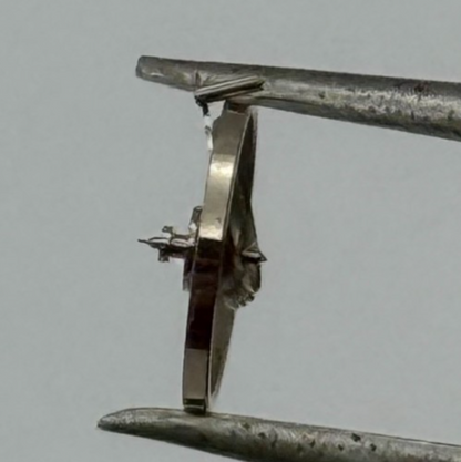 AS 1977 Balance Wheel Complete And Spring 5 1/2'''  1740 M Watch Movement Parts