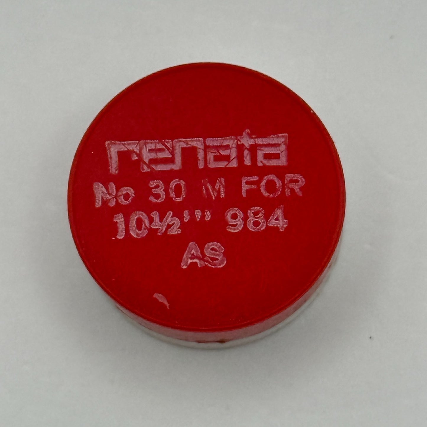 AS 984 Balance Wheel Complete And Spring  10½'''  30 M Watch Movement Parts NOS