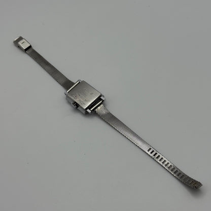 20mm 1970s Vintage Oris Green Dial Ladies Engraved Manual Wind Watch PARTS