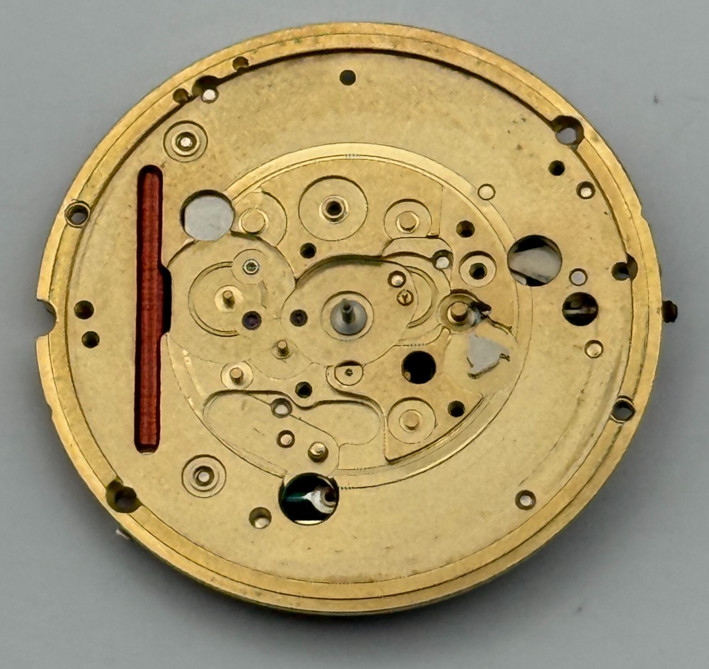Omega 1430 Quartz Watch Movement 6 Jewels Swiss Vintage Parts Repair 23.8mm