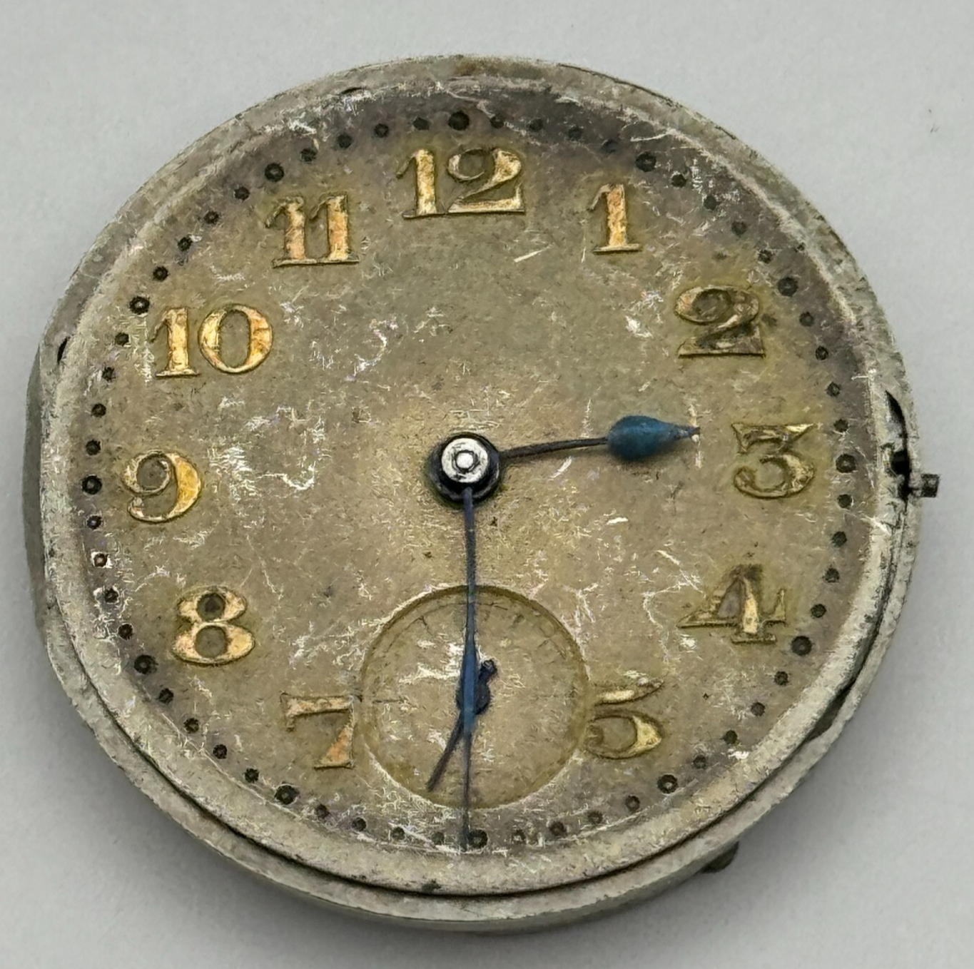 27mm Visible FHF Patent 51589 Sub Seconds Watch Movement Manual Wind Swiss PARTS