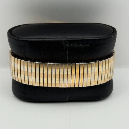 Lorus Lumibrite Ladies Quartz Watch Date Dial Stretch Band Japan Working 37mm