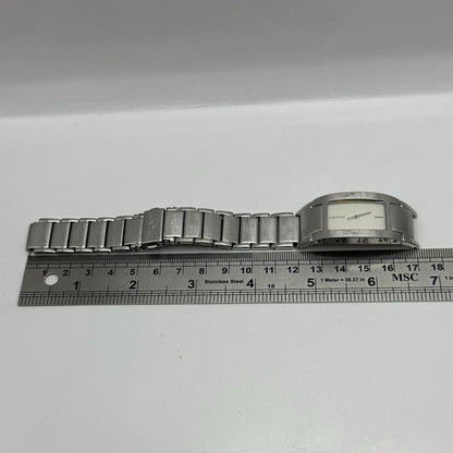 23mm Working Ladies DKNY NY-3030 Stainless Steel Quartz Watch Broken Strap