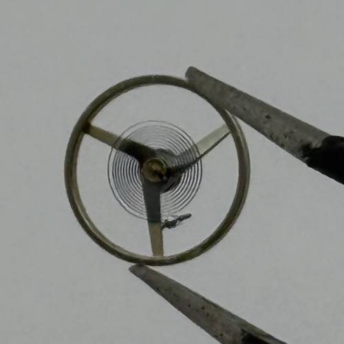 ETA 2412 Inca Balance Wheel Complete And Spring 1149 M Watch Movement Parts NOS