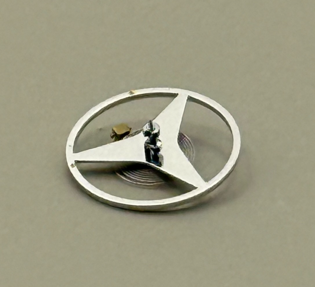 BRAC 2100 Balance Wheel Complete And Spring 9¼’’’  1852 M Watch Movement Parts 