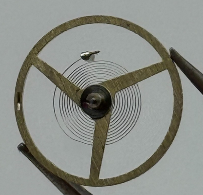 AS 1900 1906 Balance Wheel Complete And Spring 1577 M Watch Movement Parts