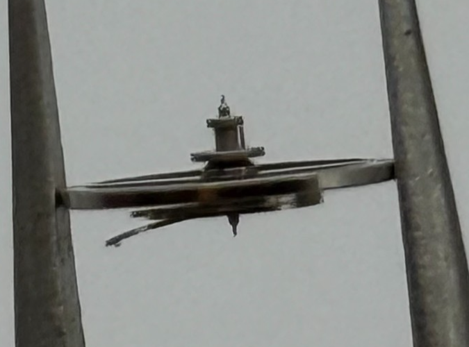 RL 9033/21 Balance Wheel Complete And Spring  Watch Movement Parts NOS