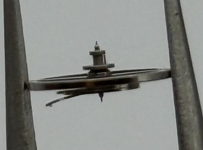 RL 9033/21 Balance Wheel Complete And Spring  Watch Movement Parts NOS