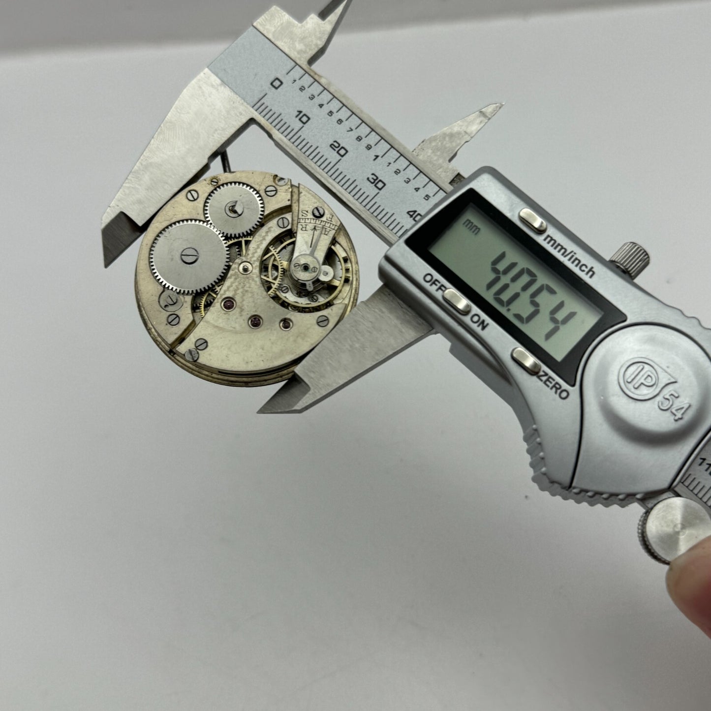 43mm S Smith & Son 9 Strand London Vintage Open Face Pocket Watch Movement PARTS