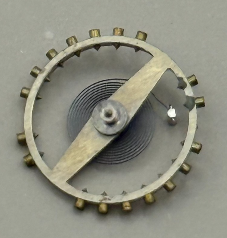 ETA 1080 Balance Wheel Complete And Spring Inca 157 M Watch Movement Parts NOS