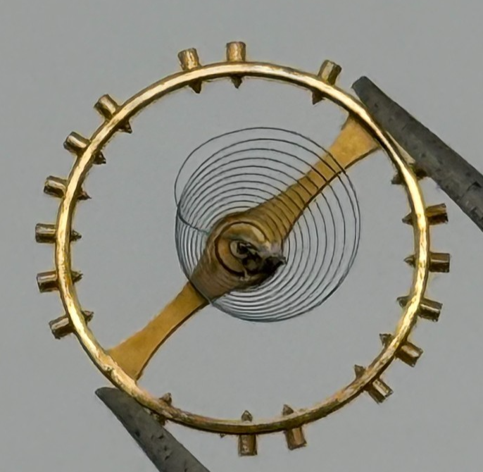 AS 1530 Balance Complete Inca Renata 321 Watch Movement Parts Vintage Damaged