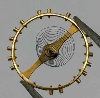 AS 1530 Balance Complete Inca Renata 321 Watch Movement Parts Vintage Damaged