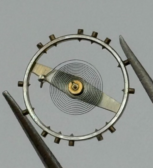AS 1700-3 Inca Balance Wheel Complete And Spring 1165 M Watch Movement Parts NOS