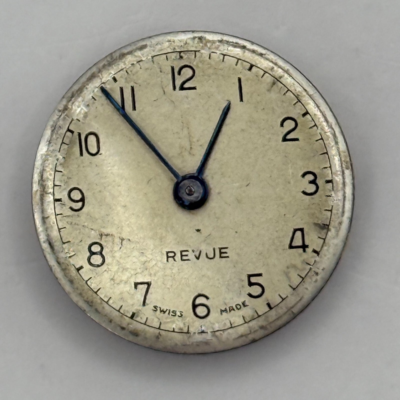 19.7mm Vintage Vertex Revue 78 Swiss Manual Wind Watch Movement PARTS REPAIR