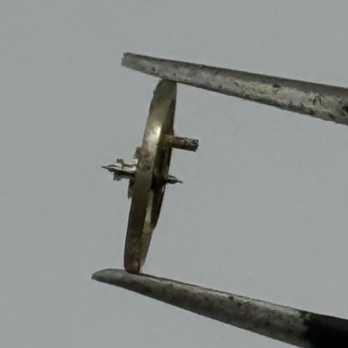 AS 1677 Balance Wheel Complete And Spring 5 1/2’’’ 1225 M Watch Movement Parts