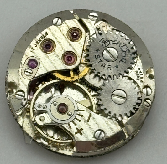 15.5mm Ladies Bentima ETA 2412 Manual Wind Watch Movement Swiss Vintage PARTS