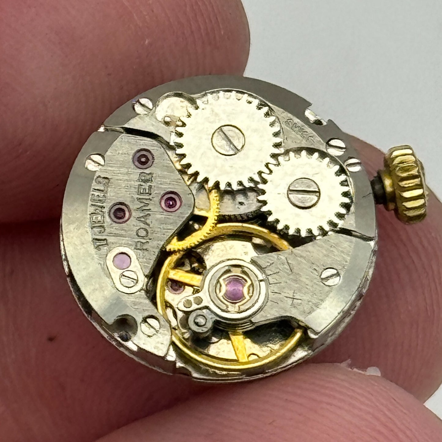 15.5mm Running ETA 2412 Roamer Manual Wind Ladies Watch Movement Vintage PARTS