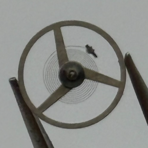 Felsa 4020 4025 Inca Balance Wheel Complete And Spring Watch Movement Parts