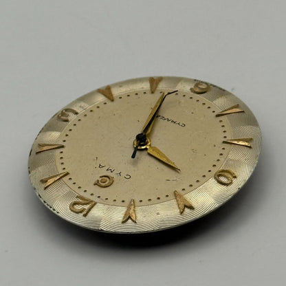 Cyma R.459 Cymaflex Watch Movement Manual Wind Vintage Swiss Parts Repair 23.5mm