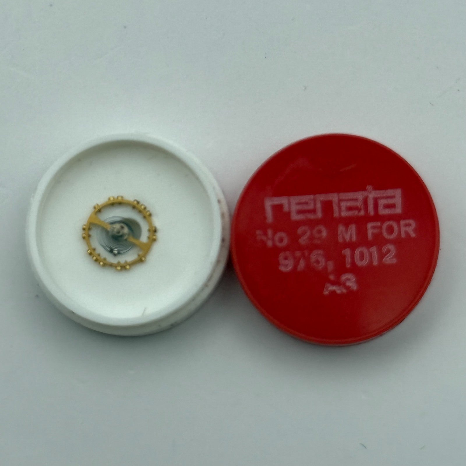 AS 976 1012 Balance Wheel Complete And Spring 29 M Renata Watch Movement Parts 