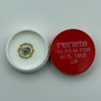 AS 976 1012 Balance Wheel Complete And Spring 29 M Renata Watch Movement Parts 