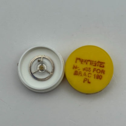 Brac 190 Balance Wheel Complete And Spring Renata 985 Watch Movement Parts NOS 