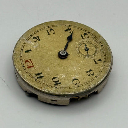 R&S Rotherham & Sons Watch Movement Manual Wind Vintage Parts Repair 23.6mm