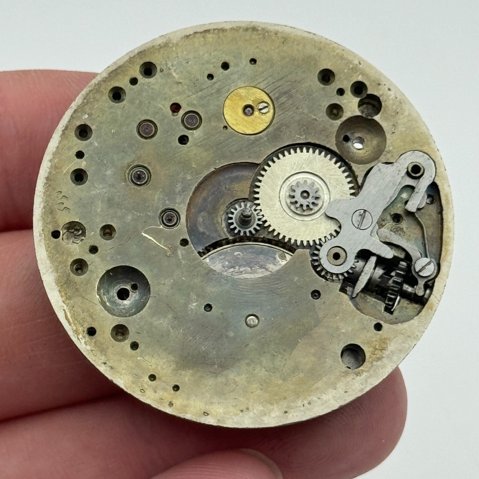 43mm Oreba Swiss Made Vintage Pocket Watch Movement PARTS SPARES REPAIR