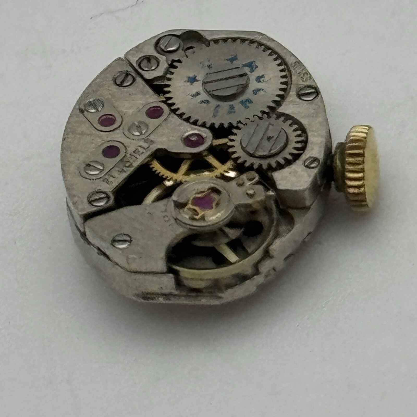 12.9mm Ladies Accurist AS 1977-2 A Schild Manual Wind Swiss Watch Movement PARTS