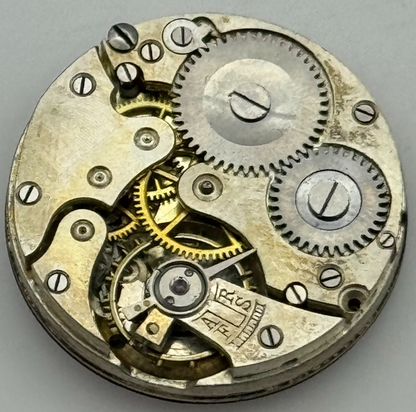 24.9mm Unidentified Balance Intact Trench Watch Movement Manual Wind Swiss PARTS