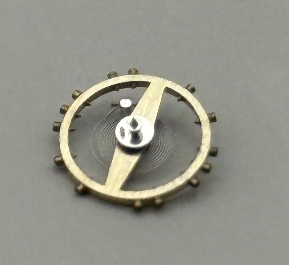 ETA 2412 Balance Wheel Complete And Spring 1149 M Watch Movement Parts NOS