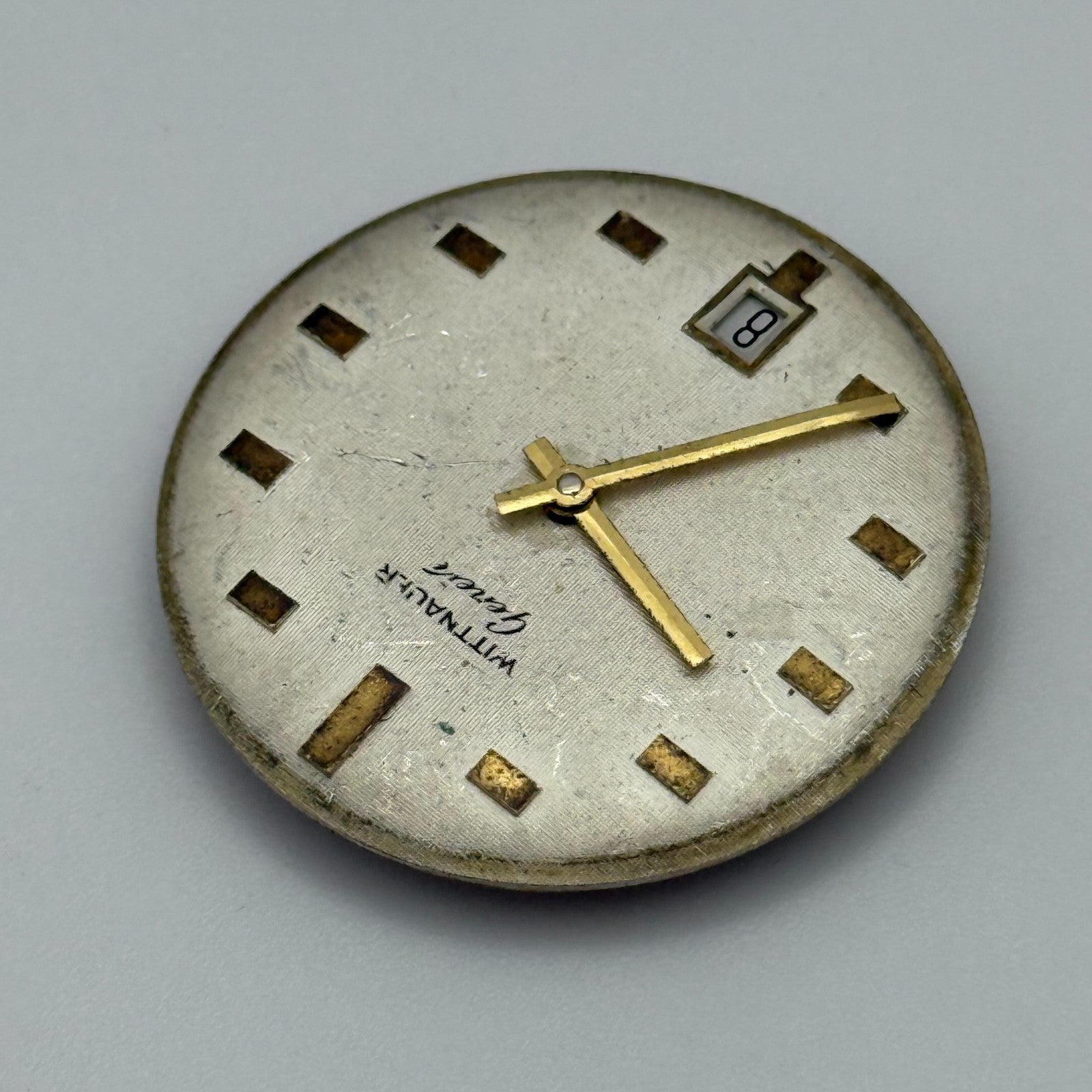 30.6mm Vintage Wittnauer C11K Manual Wind Watch Movement Swiss PARTS REPAIR