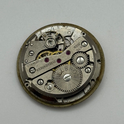Lorsa P75A Watch Movement Helbros Manual Wind Vintage Parts Repair 25.9mm