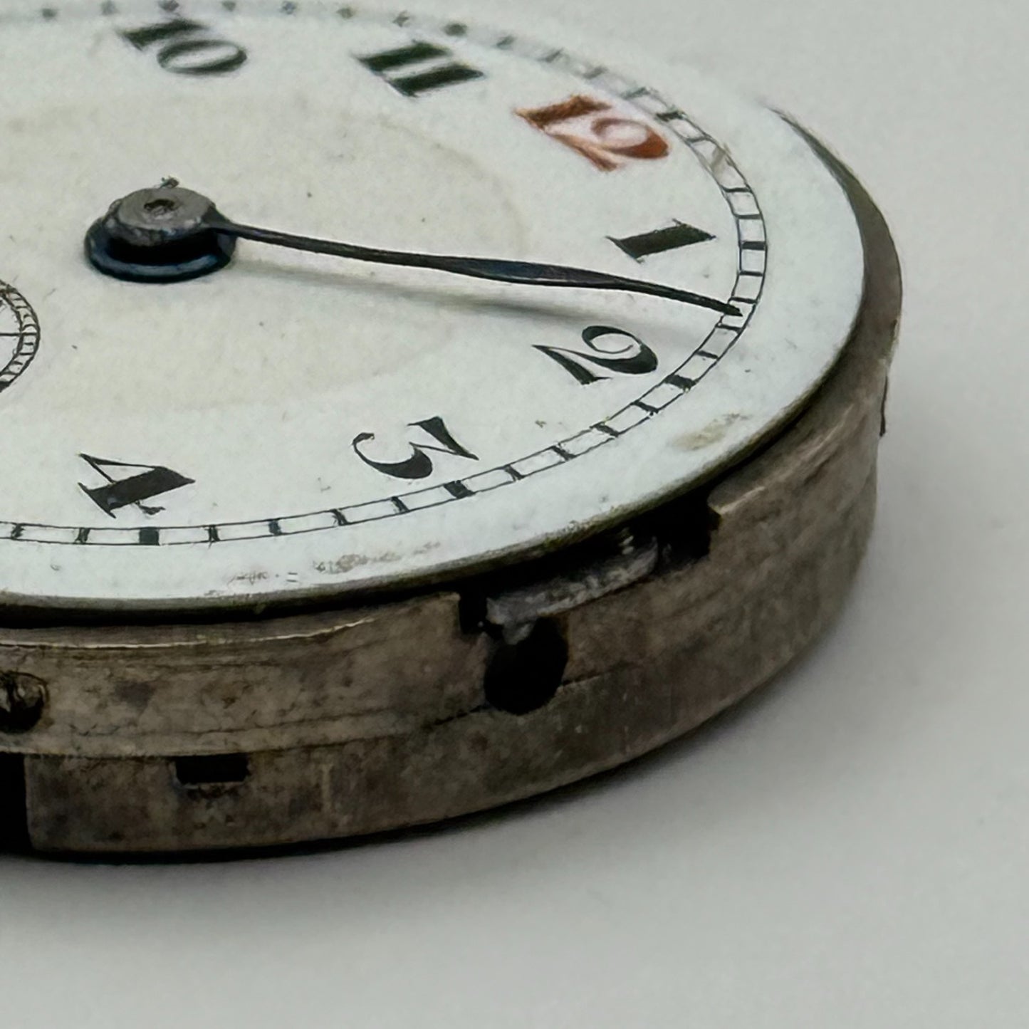 Lanco Trench 15 Jewels Watch Movement Manual Wind Vintage Parts Repair 24.3mm