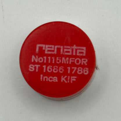 ST 1686 1786 Balance Wheel Complete And Spring  1115 M Watch Movement Parts NOS