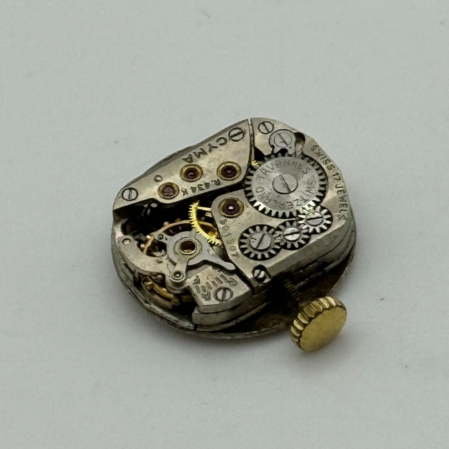 11.6mm Ladies Cyma Tavannes 434K Swiss Manual Wind Watch Movement PARTS SPARES