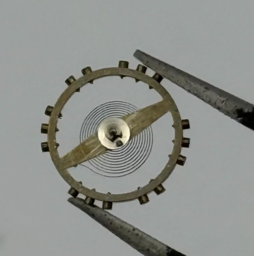 Derby 40 Balance Wheel Complete And Spring 8 3/4’’’ 102 M Watch Movement Parts